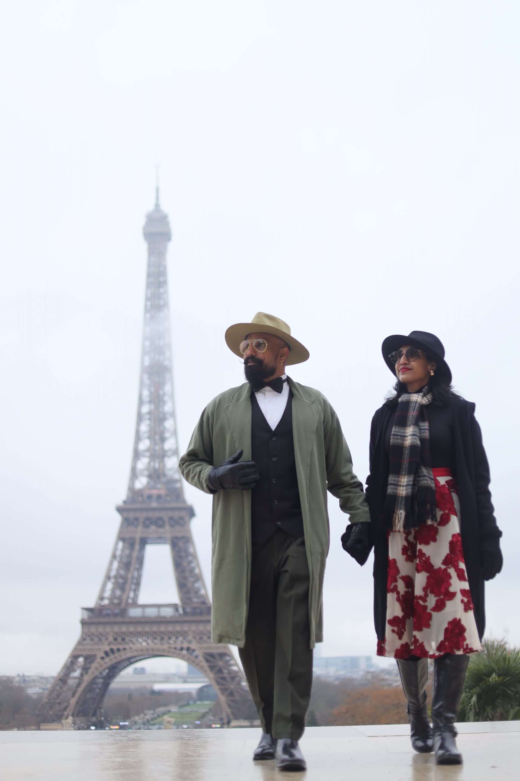 Couple photoshoot at Trocadero